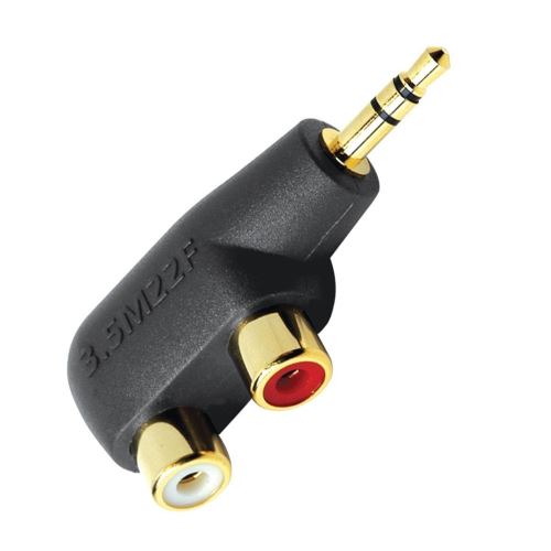 Audioquest Hard-Mini-3,5 mm / RCA adaptér