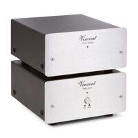 VINCENT PHO-300 - Phono MM/MC předzesilovač s odděleným napájecím zdrojem, stříbrný (2)