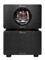 VINCENT PHO-701 - Hybridní phono předzesilovač + oddělený napájecí zdroj, černý