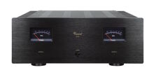 VINCENT SP-332 - Hybridní stereo výkonový  zesilovač s VU metrem, XLR, 2 x 150 W, černý