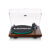 Lenco LBT-225WA - Hi-Fi gramofon, skleněný talíř, karbonové raménko