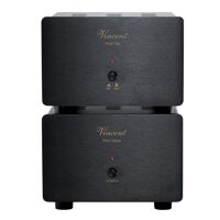 VINCENT PHO-500 - Phono MM/MC předzesilovač + oddělený napájecí zdroj, USB-B, černý