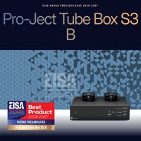 Pro-Ject Tube Box S3 B - Elektronkový phono předzesilovač se symetrickým vstupem, stříbrný (5)