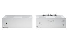 Pro-Ject Amp Box RS2 silver - Výkonový zesilovač 2 x 130 W, stříbrný (4)