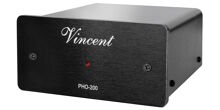 VINCENT PHO-200 - Gramofonový předzesilovač pro MM i MC přenosky, černý (1)