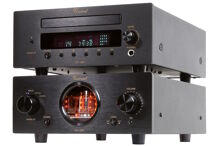 VINCENT CD-200 - Hybridní CD přehrávač s elektronkou 6N2, černý (10)