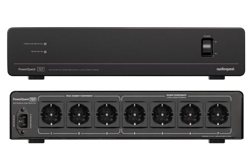 Audioquest PowerQuest 707 EU SCHUKO - síťový filtr s přepěťovou ochranou
