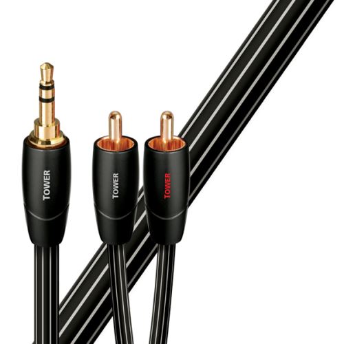 Audioquest Tower JR   1 x 3,5 mm JACK - 2 x RCA