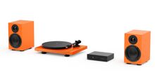 Pro-Ject Colourful Audio System 2 - All-in-one Hi-Fi systém s gramofonem - Signal Orange