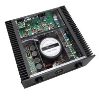 VINCENT SV-700 - Hybridní integrovaný zesilovač třídy A, 2 x 100 W, XLR, DAC, černý (4)