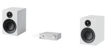 Pro-Ject TRAVEL SET - Praktický audio systém v cestovním / dárkovém balení, stříbro + bílá (1)