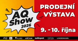 Prodejní výstava AQ show 9. a 10. října a AQ music festival