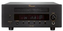 VINCENT CD-200 - Hybridní CD přehrávač s elektronkou 6N2, černý