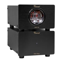 VINCENT PHO-701 - Hybridní phono předzesilovač + oddělený napájecí zdroj, černý (2)