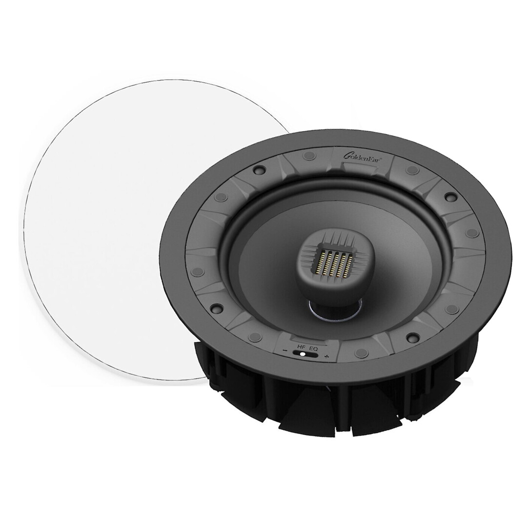 GoldenEar Invisa 650 - kulatý vestavný reproduktor s flexibilním páskovým tweeterem, 6,5"
