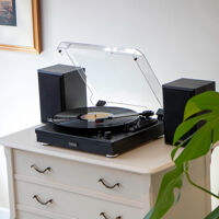 Lenco LS-100BK - gramofon se samostatnými reproduktory a Bluetooth (9)