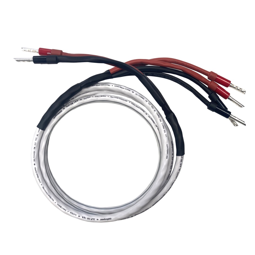 Acoustique Quality 646-3BW MKII - reproduktorová sada kabelů, Bi-wire zapojení 3,0 m