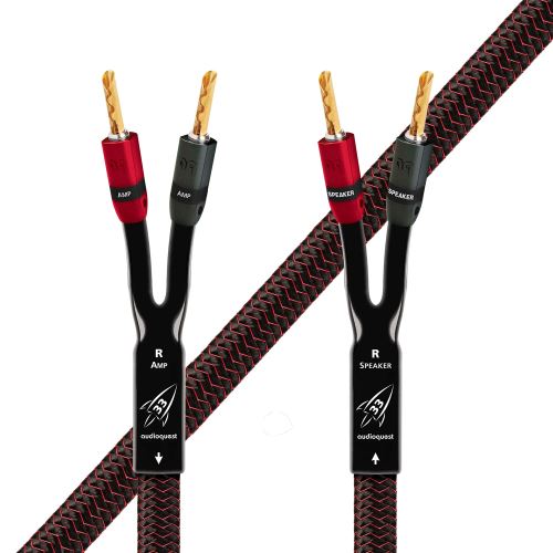 Audioquest Rocket 33 FR - reproduktorové kabely Full Range, banánky zlaté