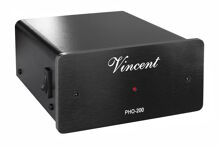 VINCENT PHO-200 - Gramofonový předzesilovač pro MM i MC přenosky, černý (2)