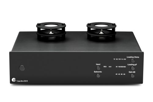 Pro-Ject Tube Box S3 B - Elektronkový phono předzesilovač se symetrickým vstupem