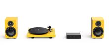 Pro-Ject Colourful Audio System 2 - All-in-one Hi-Fi systém s gramofonem - Satin Yellow