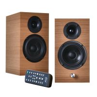 AQ M27 aktivní reproduktorový systém s Bluetooth  - ořech