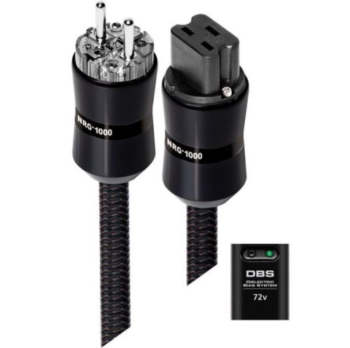 Audioquest NRG1000, síťový kabel 0,9 m (20 Amp)