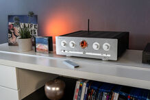 VINCENT SV-237MK II - Hybridní integrovaný zesilovač třídy A, 2 x 150 W, DAC, BT, stříbrný (9)