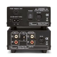 VINCENT PHO-300 - Phono MM/MC předzesilovač s odděleným napájecím zdrojem, stříbrný (3)