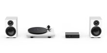 Pro-Ject Colourful Audio System 2 - All-in-one Hi-Fi systém s gramofonem - Satin White